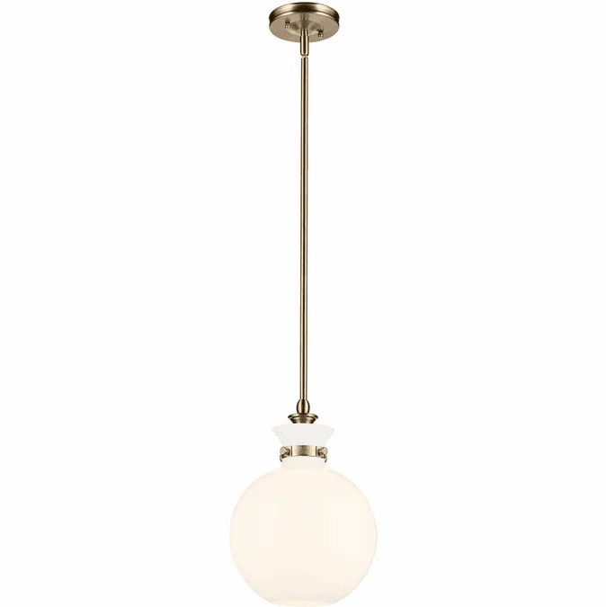 Kichler 52778CPZ Laria Modern Champagne Bronze Mini Ceiling Light Pendant