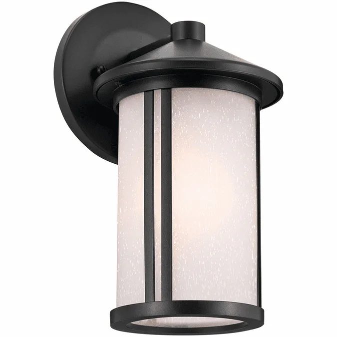 Kichler 59098BK Lombard Black Outdoor 6″ Wall Light Sconce