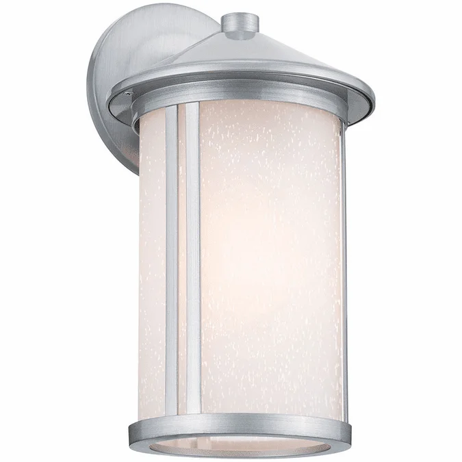 Kichler 59099BA Lombard Brushed Aluminum Outdoor 7.5″ Light Sconce