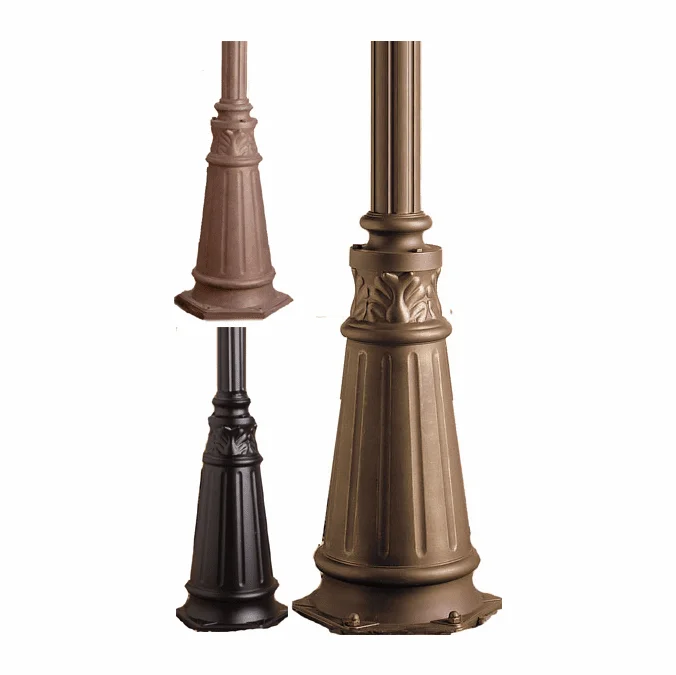 Kichler 9510 Bases for Posts for Outdoor Post Lights