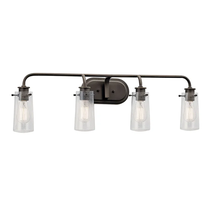 Kichler Braelyn 4-LT Vanity Light – Olde Bronze – 45460OZ