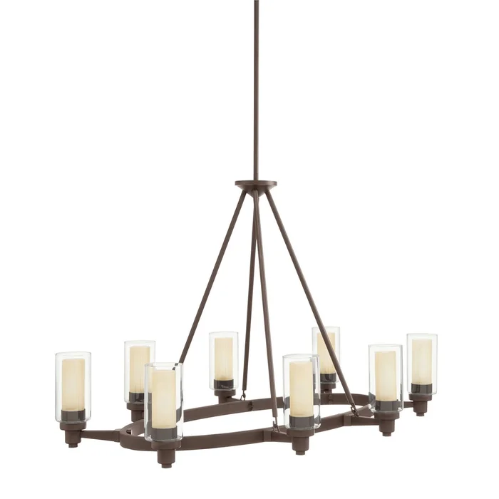 Kichler Circolo 8-LT Chandelier – Olde Bronze – 2345OZ