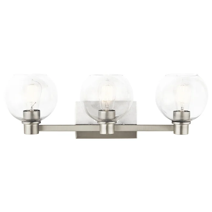 Kichler Harmony 3-LT Vanity Light – Brushed Nickel – 45894NI