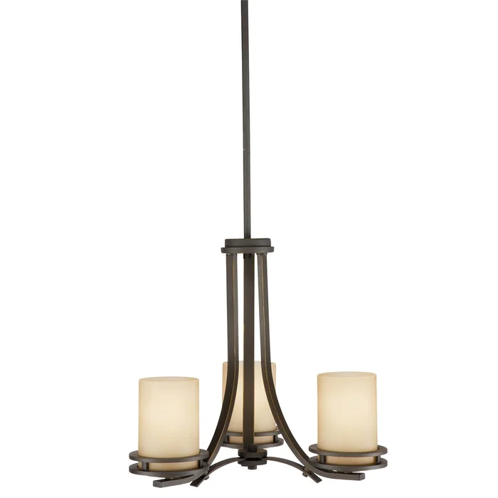 Kichler Hendrik 3-LT Chandelier – Olde Bronze – 1671OZ