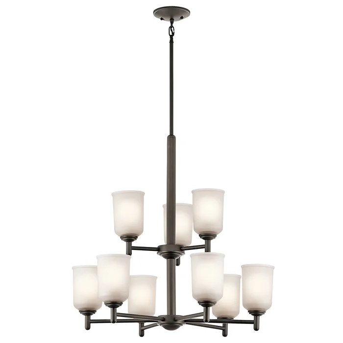 Kichler Shailene 9-LT Chandelier – Olde Bronze – 43672OZ