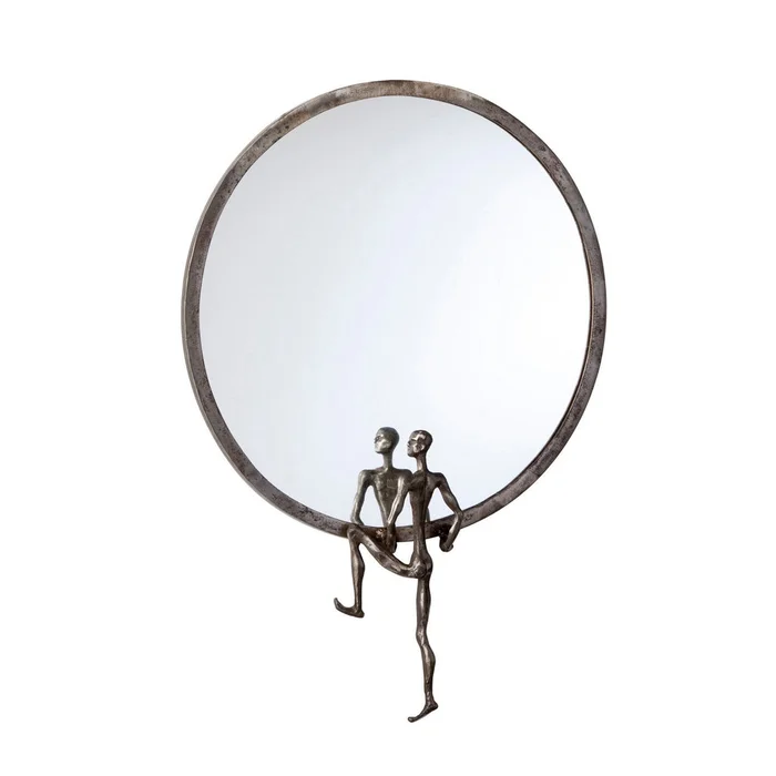 Kobe Mirror #2 Raw Steel By Cyan Design