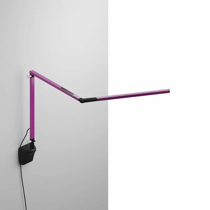Koncept AR3100-PUR-WAL Z-Bar Mini Contemporary Purple LED Wall Mount Craft Lamp