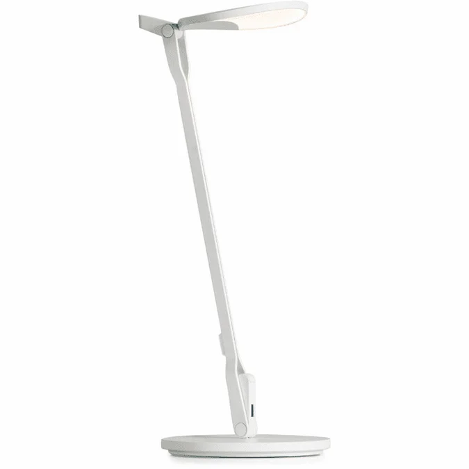 Koncept SPY-W-MWT-USB-DSK Splitty Modern Matte White LED USB Base Desktop Lamp