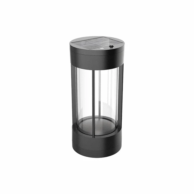 Kuzco EL17610-BK Suara Contemporary Black LED Outdoor Pier Mount
