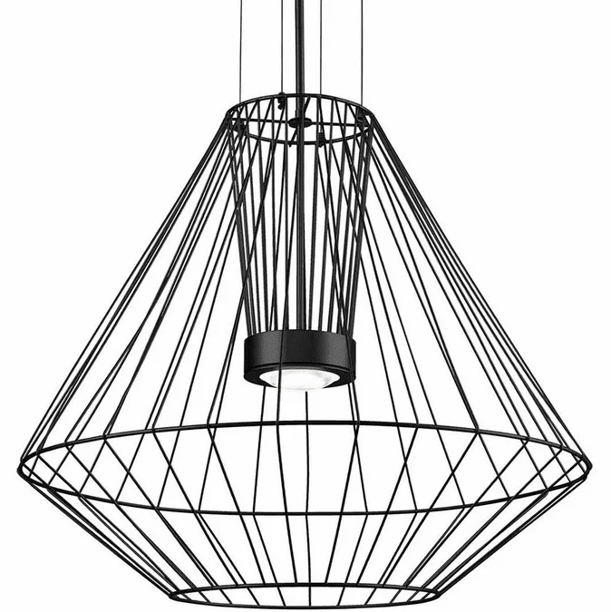 Kuzco EP68428-BK Arctic Contemporary Black LED Exterior Lighting Pendant
