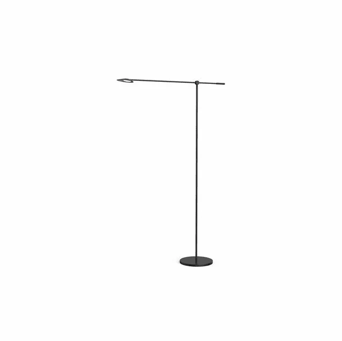 Kuzco FL90155-BK Rotaire Modern Black Floor Lamp