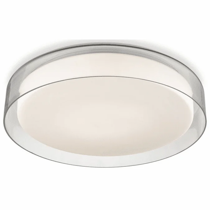 Kuzco FM48618-5CCT Aston Contemporary Clear LED 18″ Ceiling Light Fixture