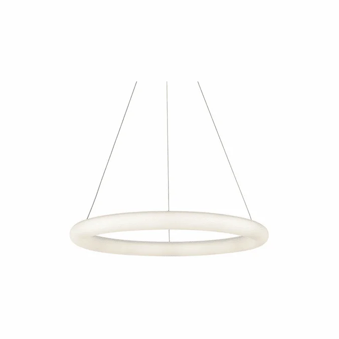 Kuzco PD80324-WH Cumulus Minor Contemporary White LED 24″ Drop Lighting
