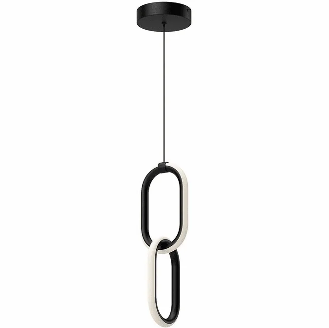 Kuzco PD92615-BK Airen Contemporary Black LED Mini Drop Ceiling Lighting
