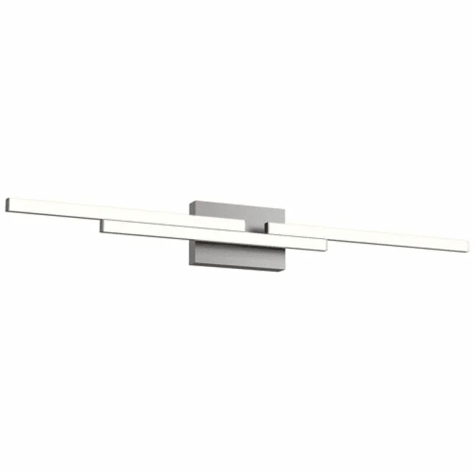 Kuzco VL52738-BN Anello Minor Modern Brushed Nickel LED 38″ Bathroom Wall Sconce
