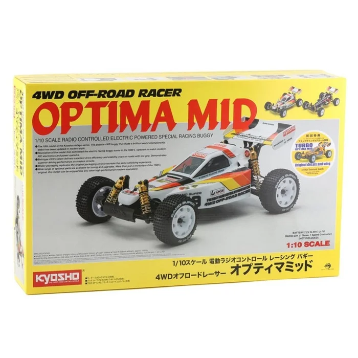 KYOSHO Optima Mid 4wd Buggy Kit 1:10 – KYO-30622