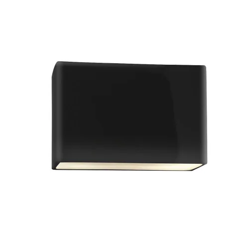 Large ADA Rectangle (Outdoor) Wall Sconce – Closed Top (254|CER-5650W-BKMT)