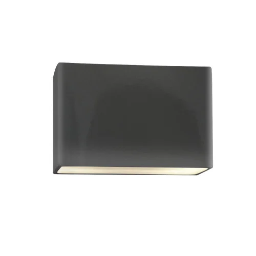 Large ADA Rectangle (Outdoor) Wall Sconce – Closed Top (254|CER-5650W-GRY)
