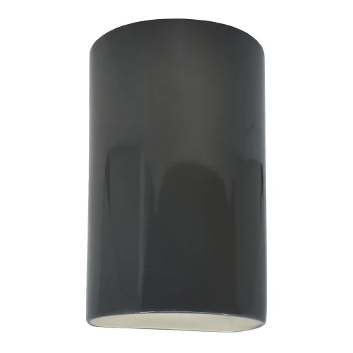Large Cylinder – Closed Top (Outdoor) (254|CER-1260W-GRY)