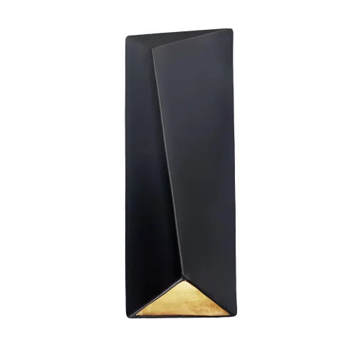 Large Diagonal Rectangle LED Wall Sconce (Closed Top) (254|CER-5897-CBGD)