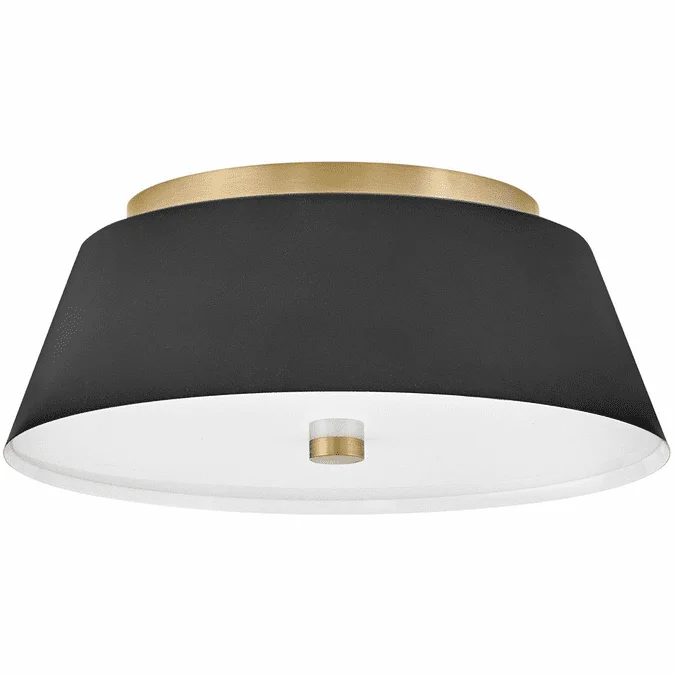 Lark 83513BK Tess Contemporary Black LED 14″ Home Ceiling Lighting