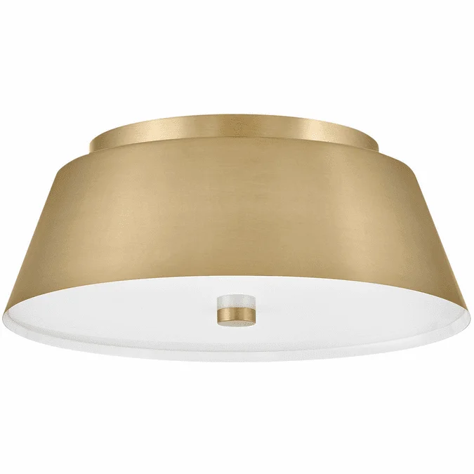 Lark 83513LCB Tess Modern Lacquered Brass LED 14″ Ceiling Lighting