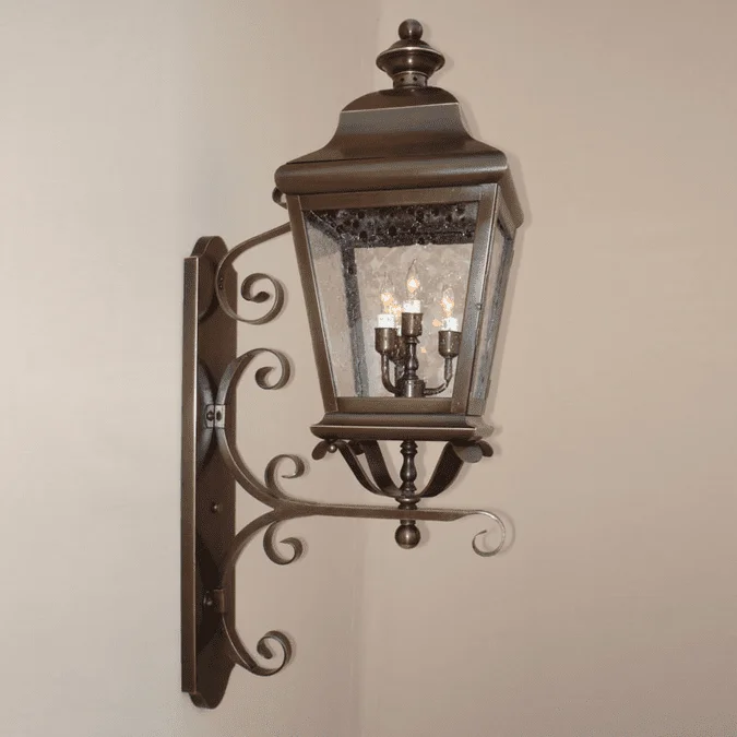 Lighting Innovations 1274 Traditional Outdoor 12″ Wide x 37.5″ Tall Wall Sconce