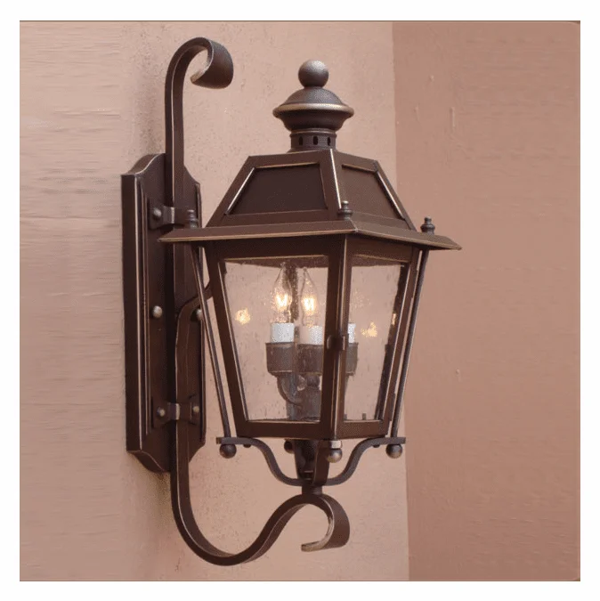 Lighting Innovations BH9308 Exterior 12″ Wide x 28.1″ Tall Light Sconce