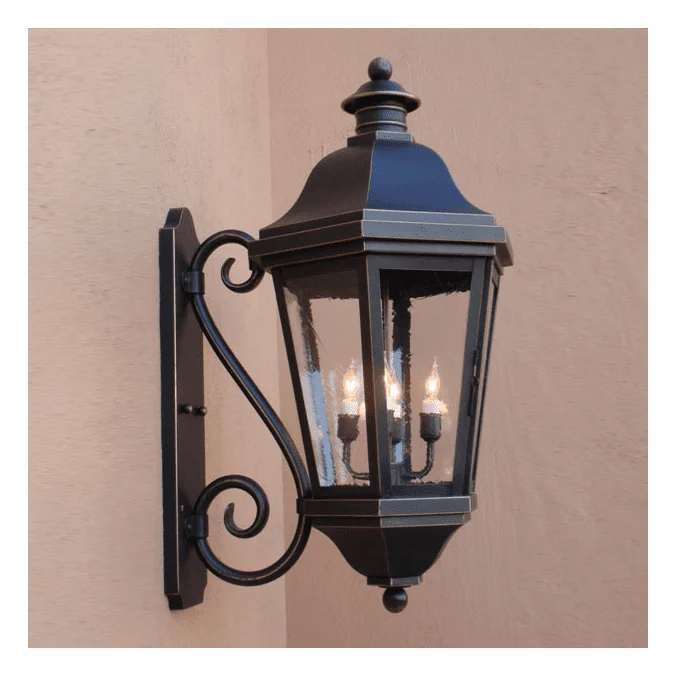 Lighting Innovations S1481 Traditional Outdoor 8.5″ Wide x 15.9″ Tall Wall Lighting Sconce