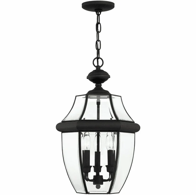 Livex 2355-04 Monterey Black Pendant Lighting Fixture