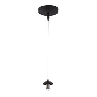 Low Voltage One Light Mini Pendant in Brown (45|PF1000/1-MR16-ORB)