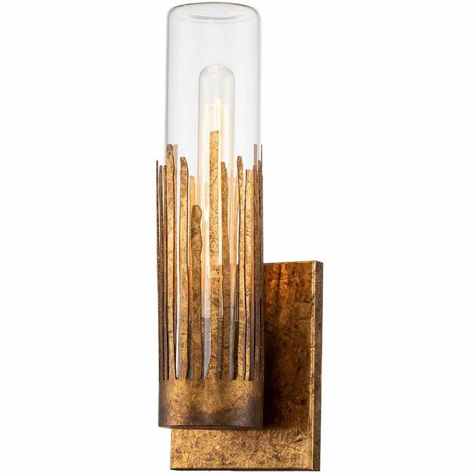 Lucas McKearn SC10504G-1 Julia Modern Gold Wall Lighting Sconce