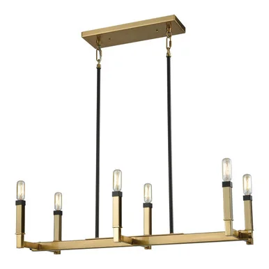 Mandeville Six Light Chandelier in Oil Rubbed Bronze (45|67755/6)