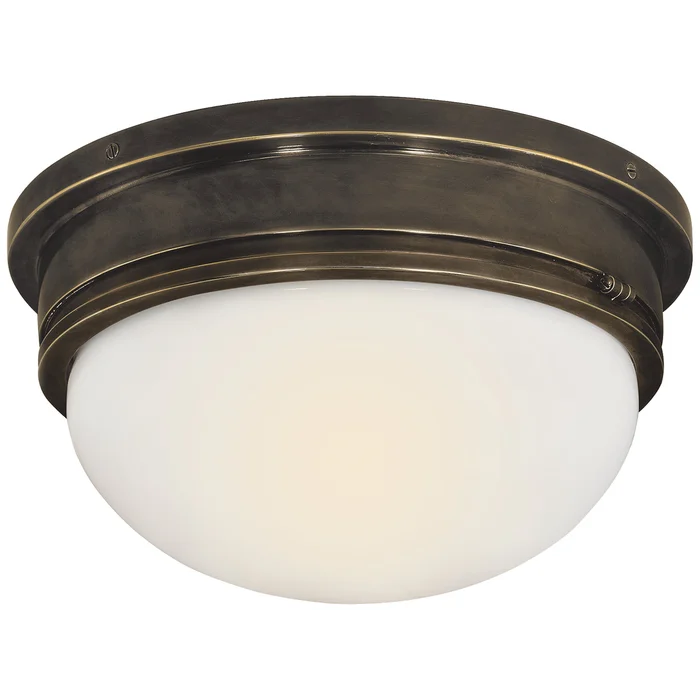 Marine Two Light Flush Mount