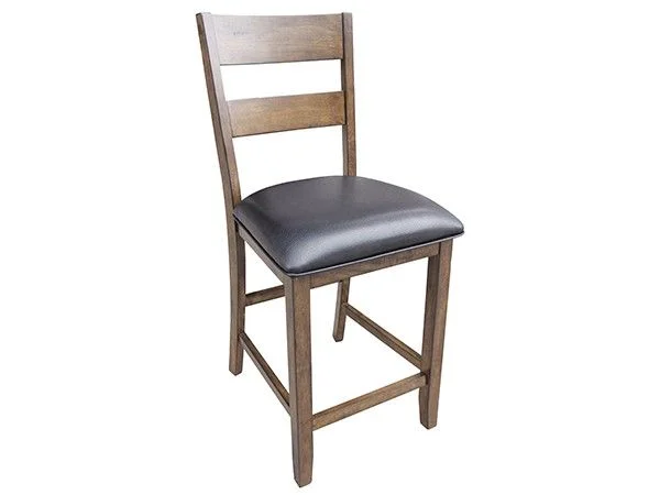 Mariposa Ladderback Counter Stool in Rustic Whiskey (Set of 2) MRPRW355K