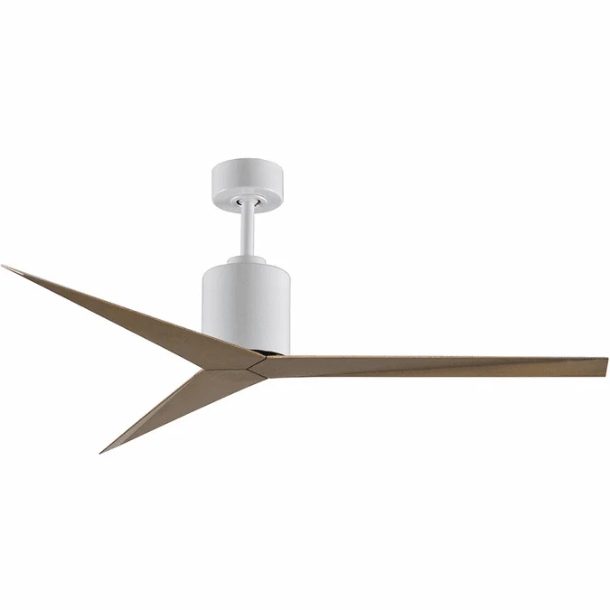 Matthews EK-WH-GA Eliza Contemporary Gloss White Interior/Exterior 56″ Ceiling Fan