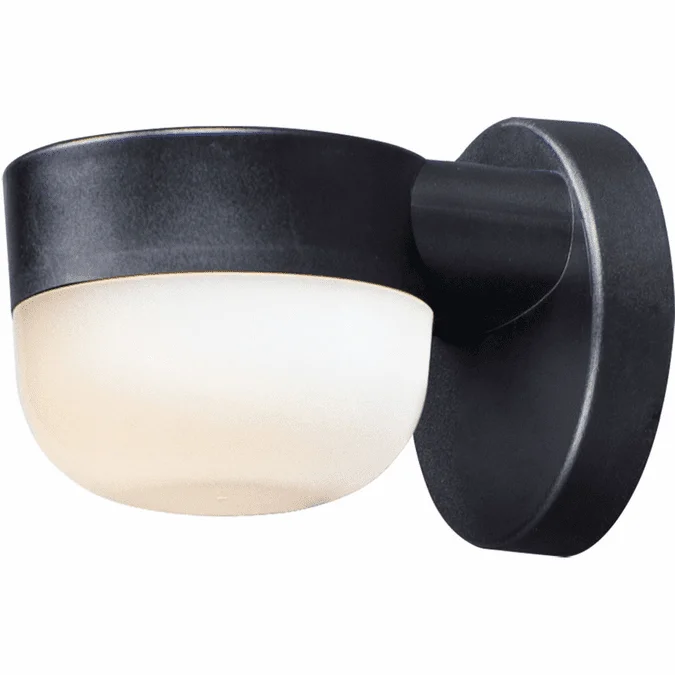 Maxim 51116FTBK Michelle Contemporary Black LED Outdoor Wall Sconce Light