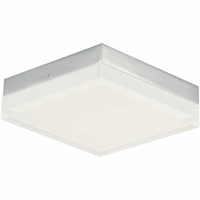 Maxim 57687CLFTPC Illuminaire II Modern Polished Chrome LED Exterior 6.5″ Ceiling Light