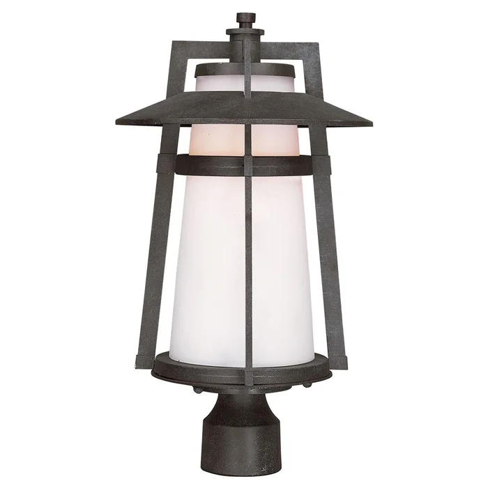 Maxim Calistoga 1-LT Outdoor Pole/Post Lantern – Adobe – 3530SWAE