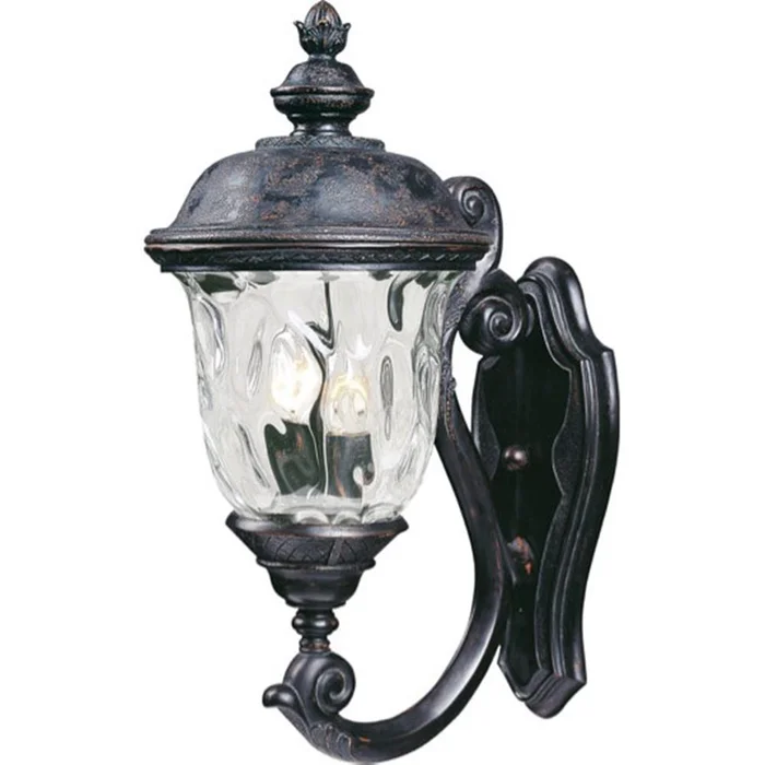 Maxim Carriage House VX 2-LT Outdoor Wall Lantern – Oriental Bronze – 40423WGOB
