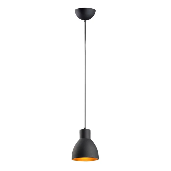 Maxim Cora 1-LT Mini Pendant – Black / Gold – 11020BKGLD