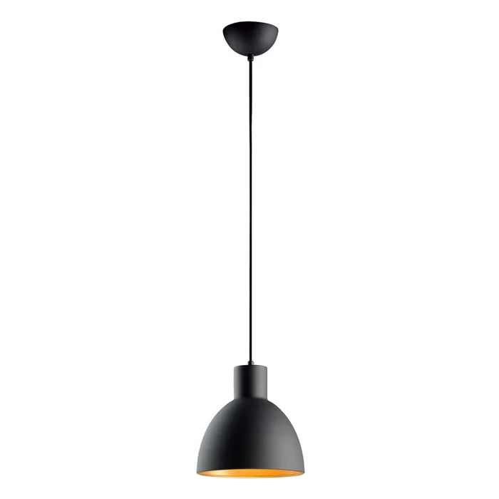 Maxim Cora 1-LT Pendant – Black / Gold – 11022BKGLD