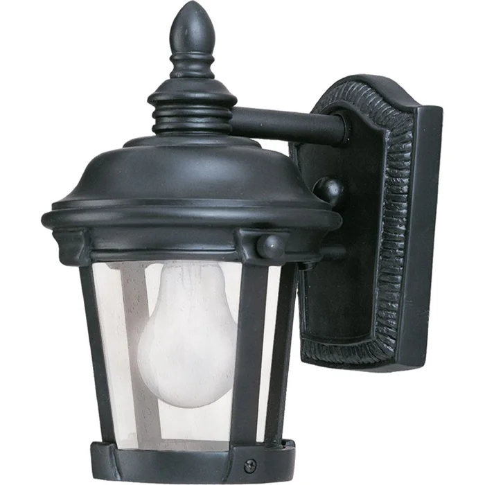 Maxim Dover Cast 1-LT Outdoor Wall Lantern – Bronze – 3026CDBZ