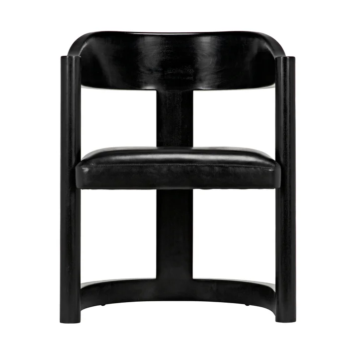mccormick chair, charcoal black