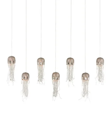 Medusa Collection Seven Light Pendant in Nickel (142|9000-1071)