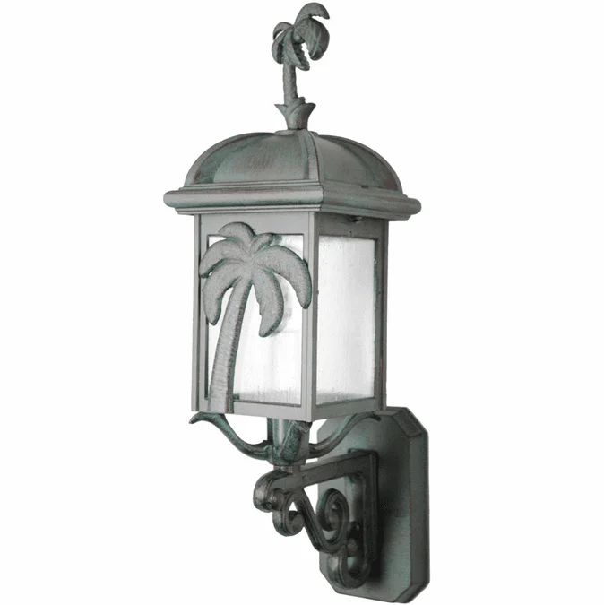 Melissa PT29307 Palm Tree Series Traditional Small Outdoor Wall Mounted Lamp