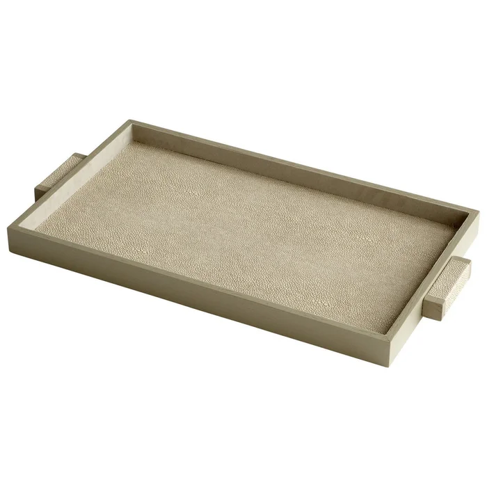 Melrose Tray Shagreen Medium By Cyan Design
