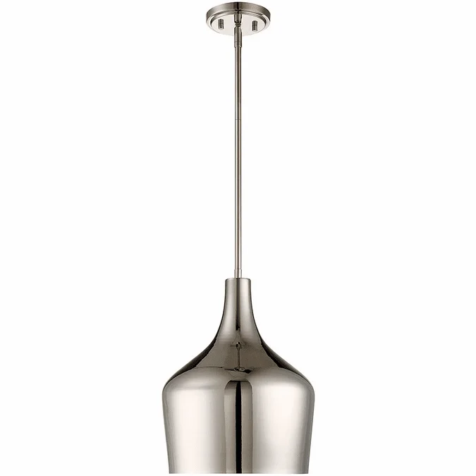 Meridian M70020PN Polished Nickel Mini Drop Ceiling Lighting