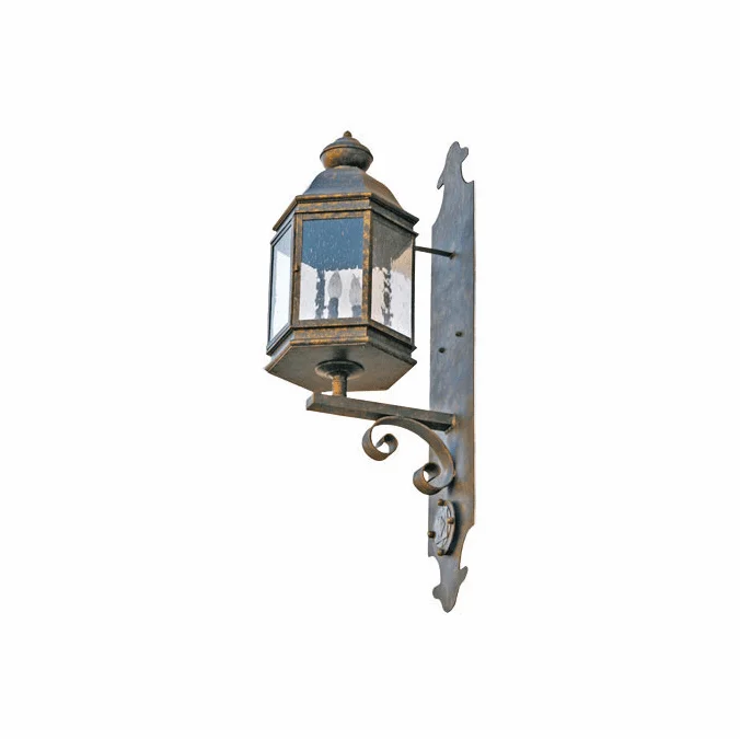 Meyda Custom 119847 Elemental Exterior Wall Light Sconce