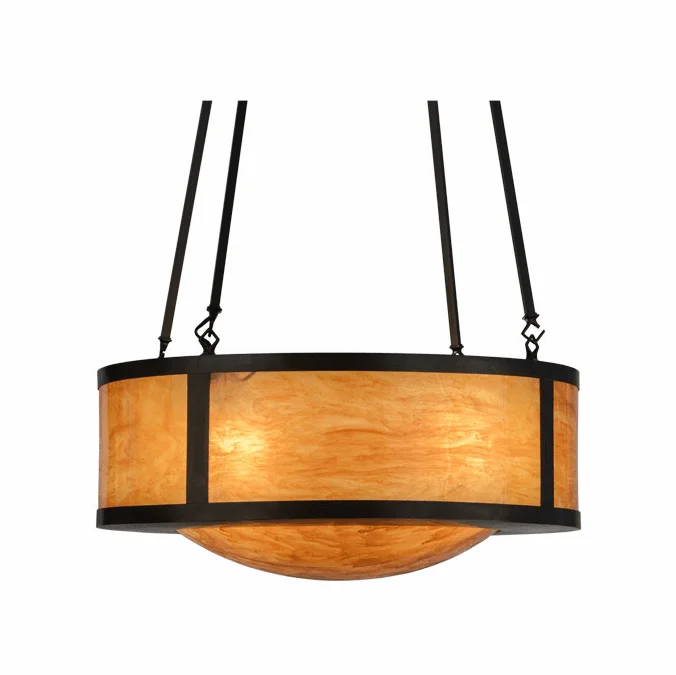 Meyda Custom 150990 Mission Prime New Mica Acrylic Craftsman Pendant Light